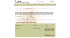 Desktop Screenshot of abclinchem.org